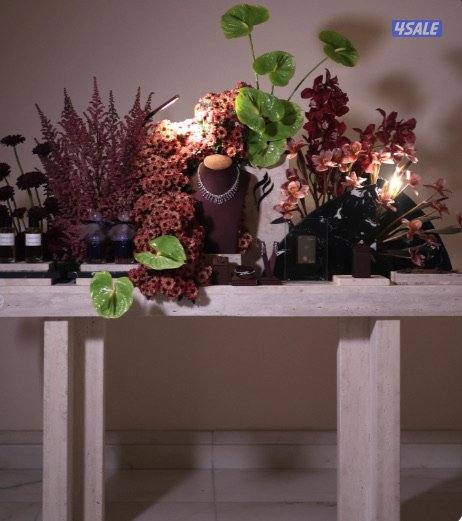 طاولة دزه (ضيافه) ترافرتين0