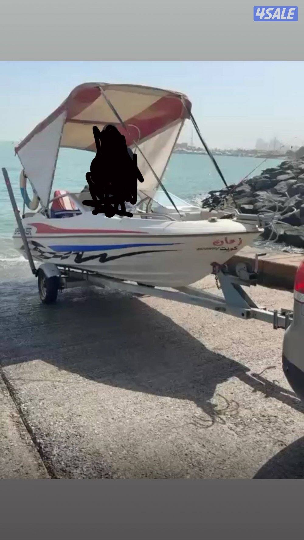 للبيع طراد امريكي مديل 91 مع السياره4