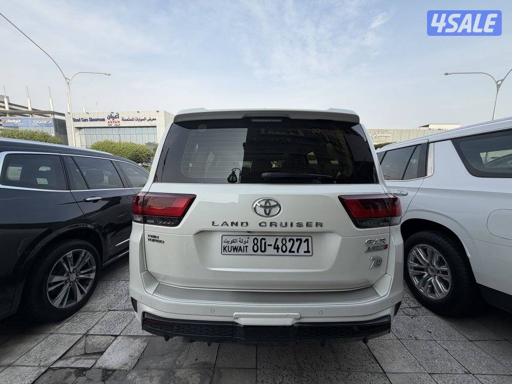 لاند كروزر GX.R AERO S TWIN TURBO موديل : 2024 عداد : 38 الف صبغ وكاله2