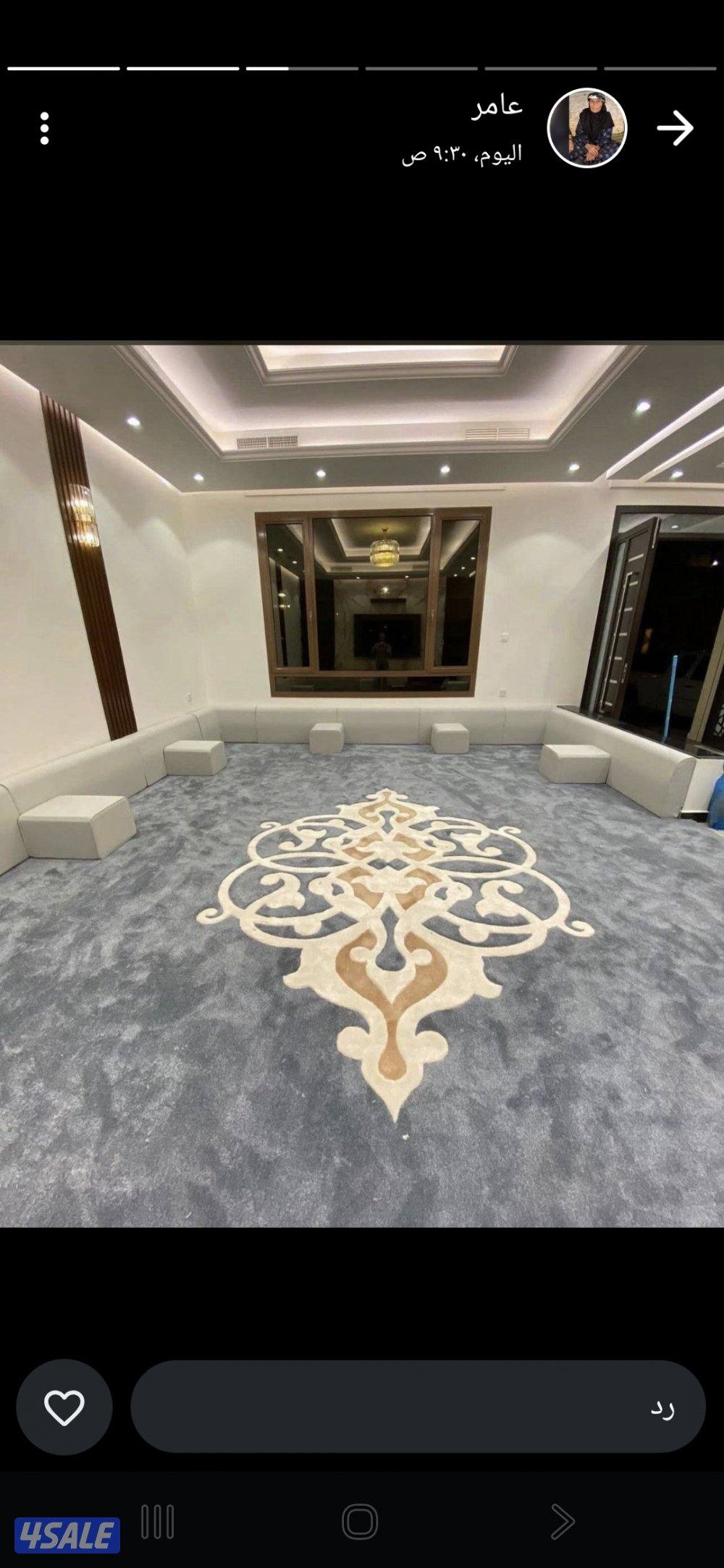 تنجيد ديوانيات وتفصال جميع أنواع الستاير الرول والستاير الخام الفندقي4