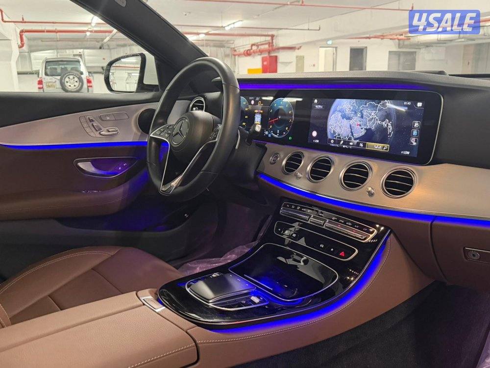 مرسيدس E250 موديل : 2021 عداد مسافات قليل : 34 الف KM بحالة المصنع1