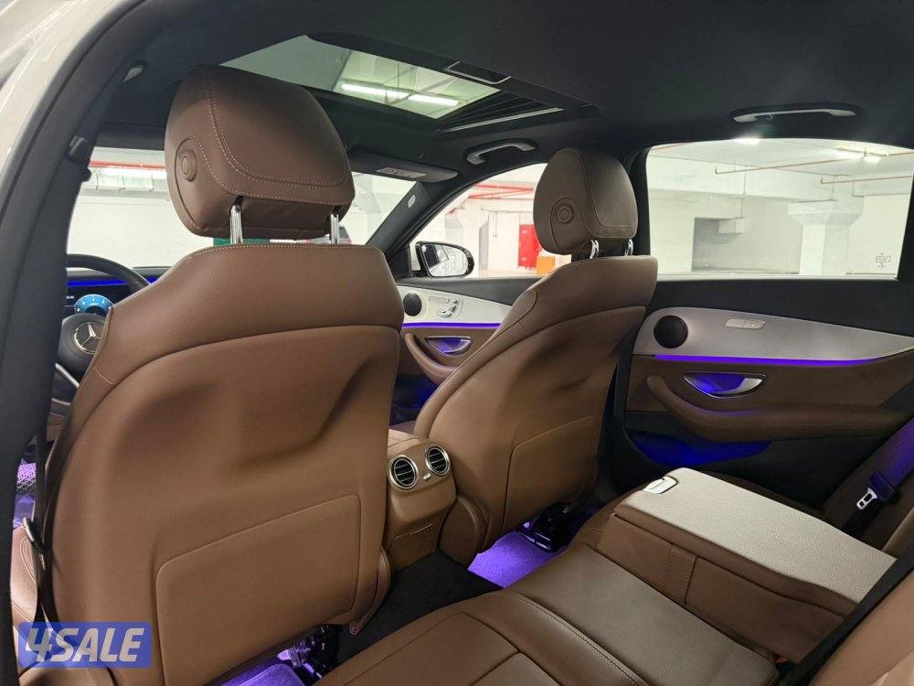 مرسيدس E250 موديل : 2021 عداد مسافات قليل : 34 الف KM بحالة المصنع5