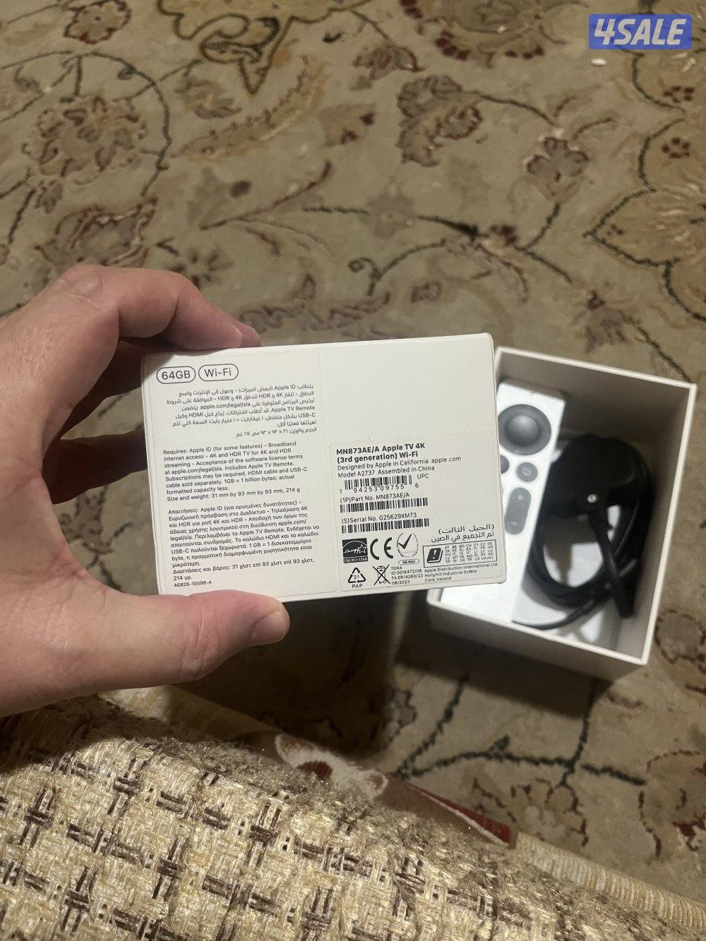 ابل تي في 4k 3rd gen اخر إصدار5