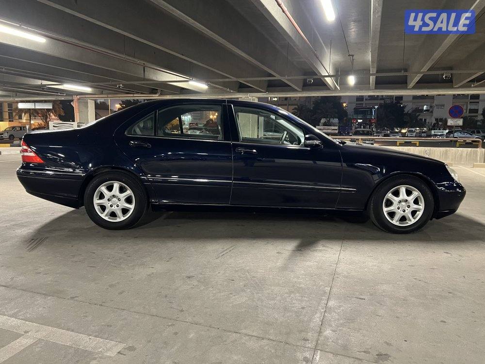 مرسيدس S320L موديل 2001 وارد البشر عداد 94,0003