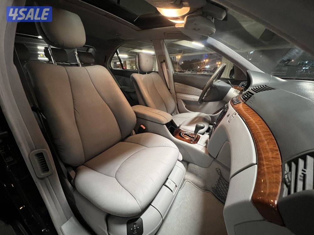 مرسيدس S320L موديل 2001 وارد البشر عداد 94,00011