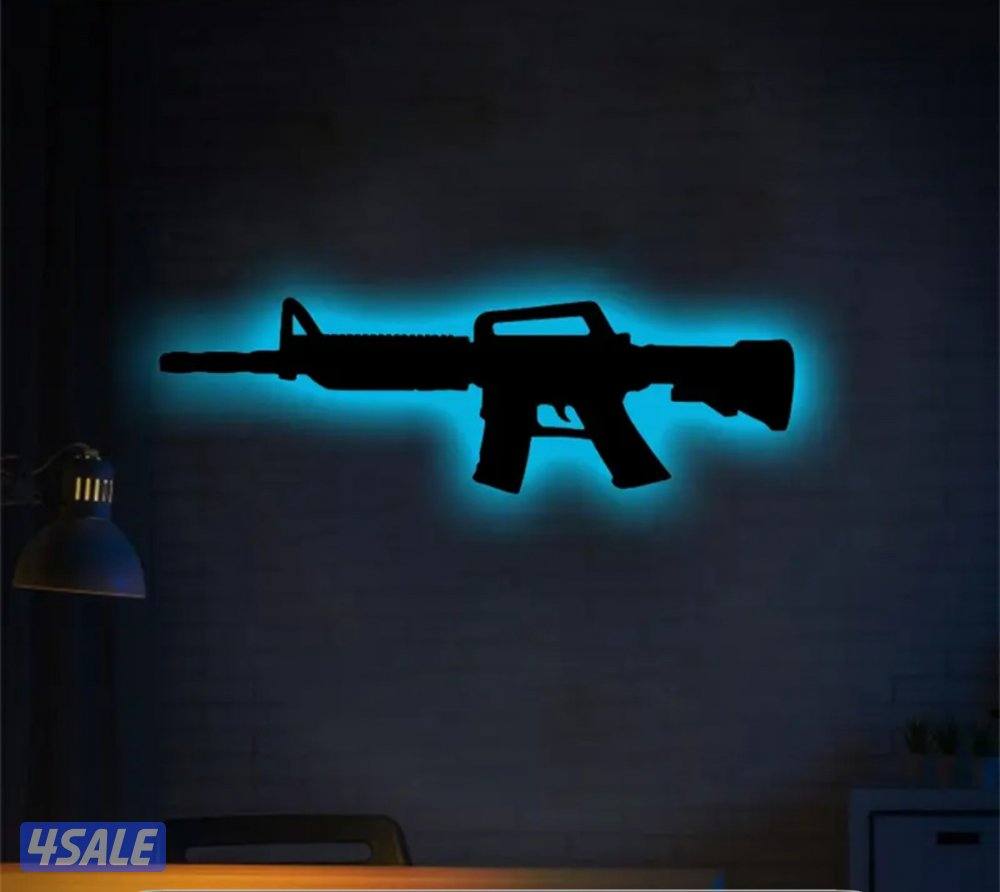 ديكور سلاح مضيء متعدد الألوان3