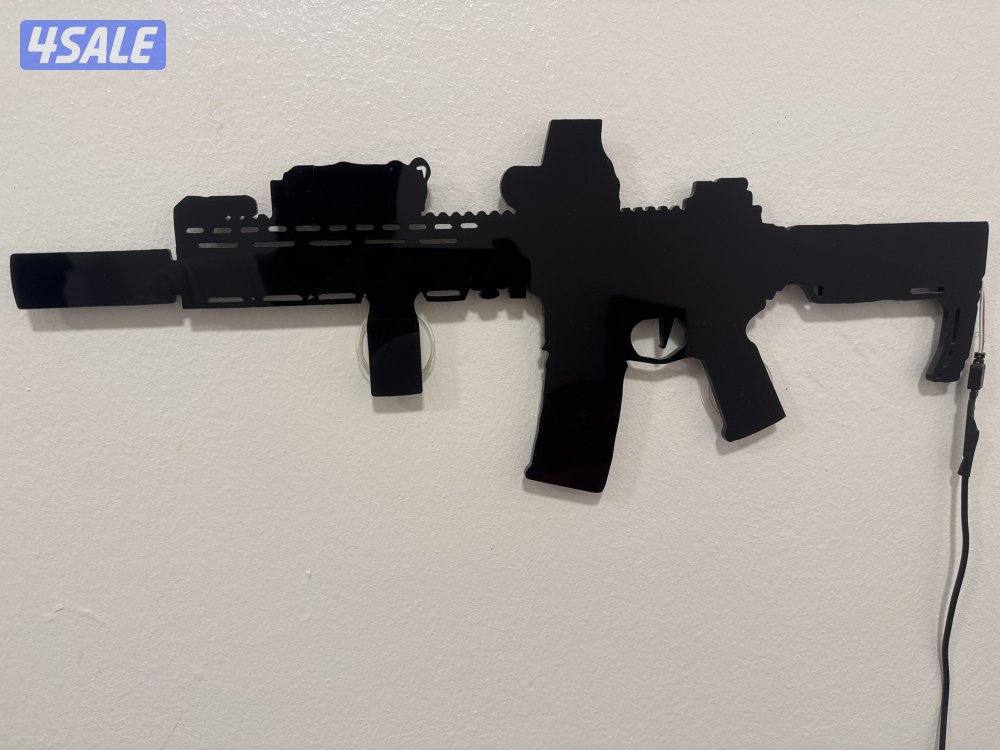 ديكور سلاح مضيء متعدد الألوان8