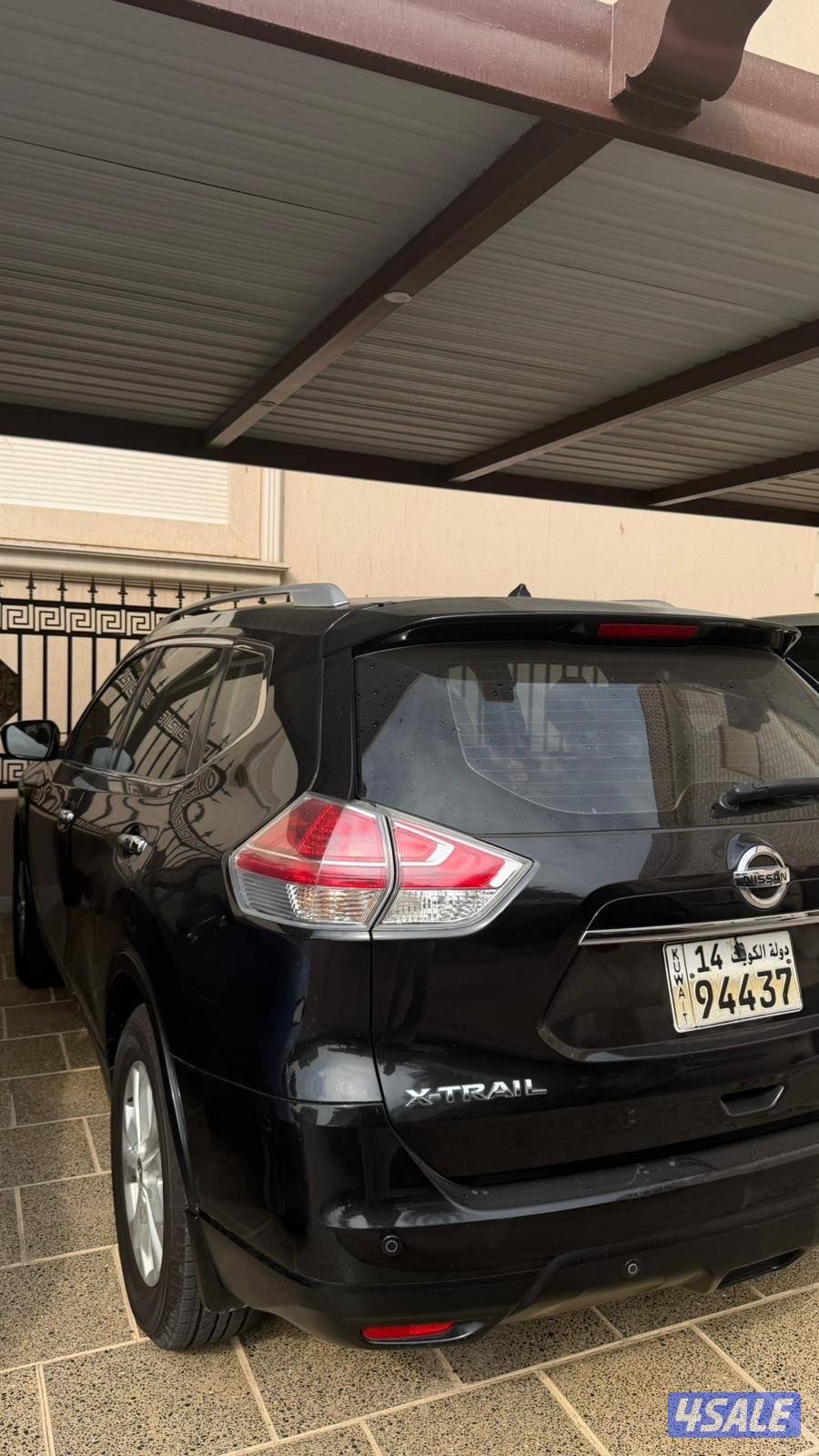 اكس تريل مديل 2015 شرط الفحص قير مكينه شاصي ماشيه 2102