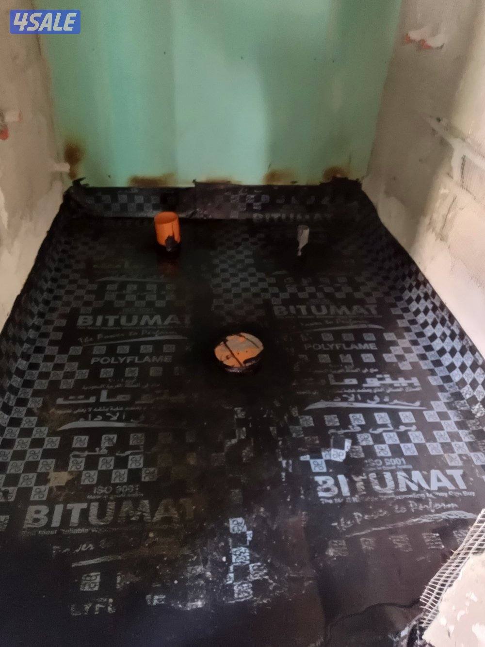 عزل الاسطح القديمه والجديده وعمل جيتاروف والطربال السعودي وعازل الرش ا8