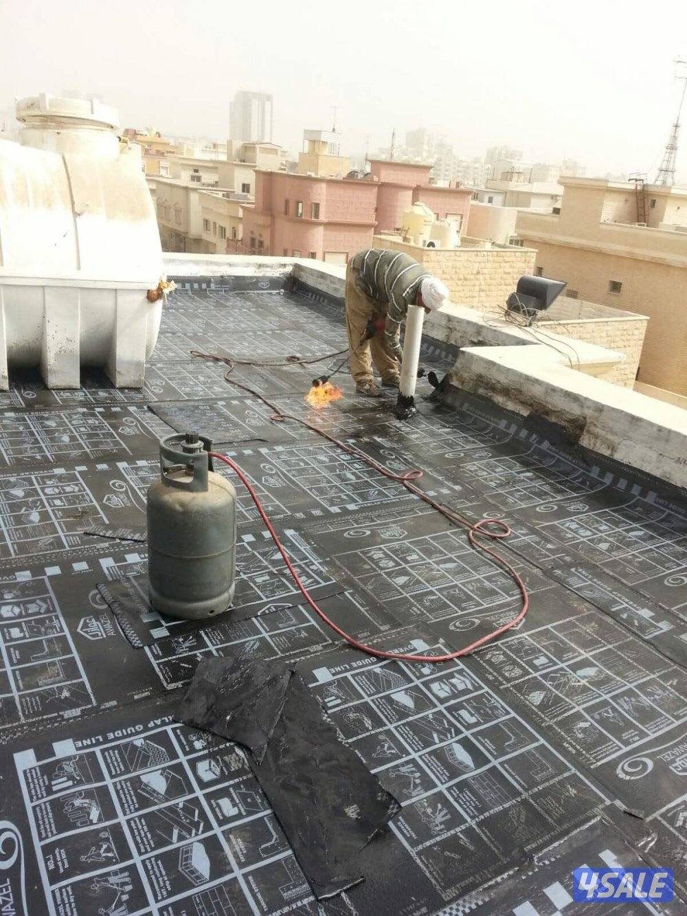 عزل الاسطح القديمه والجديده وعمل جيتاروف والطربال السعودي وعازل الرش ا9