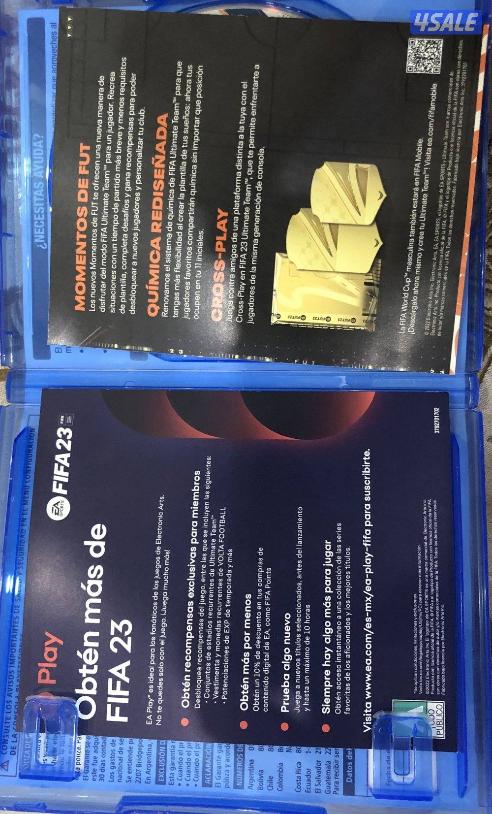 للبيع فيفا 23 ، ملاحظة: لا يوجد خدمه توصيل .2