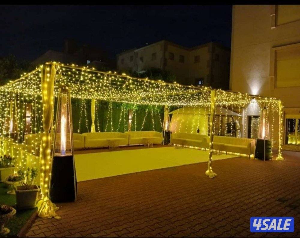 تجهيز حفلات كراسي وطاولات وكنب وزينة وخيم وبيت شعر5