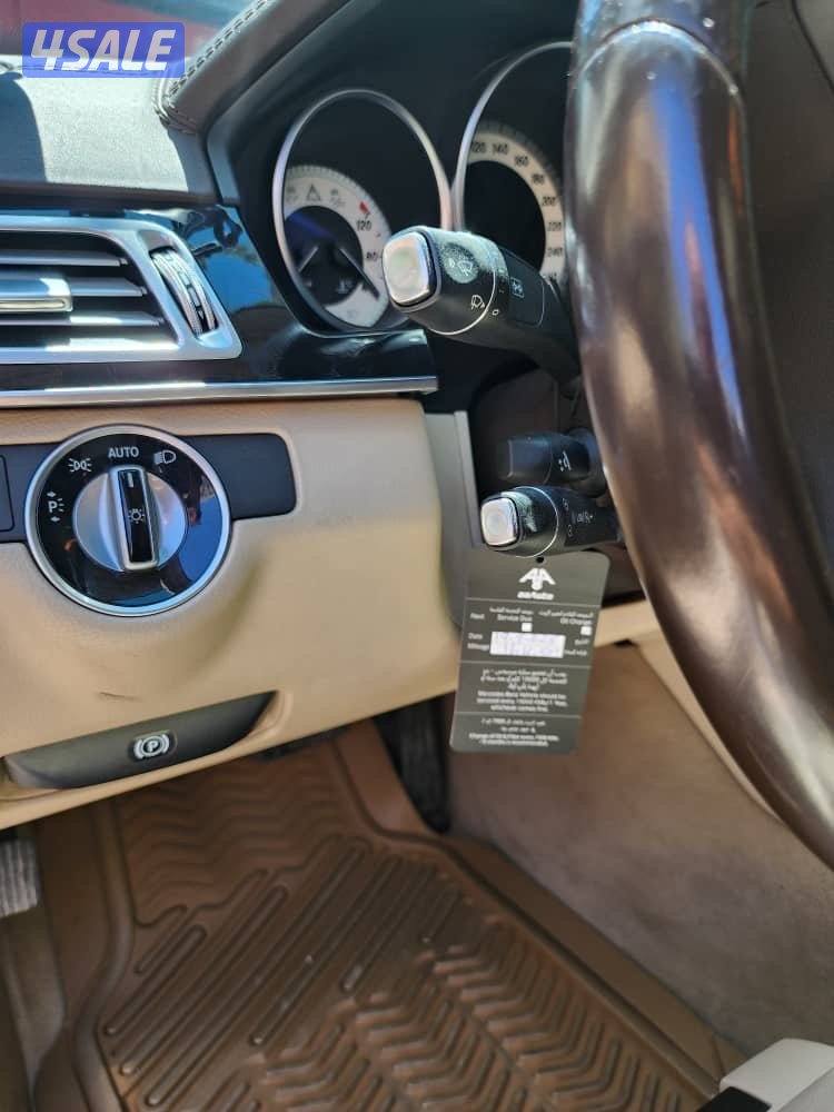 مرسيدس شرط الفحص عداد قليل بحالة الوكالة لغاية الحين بالبشر  الوكالة14