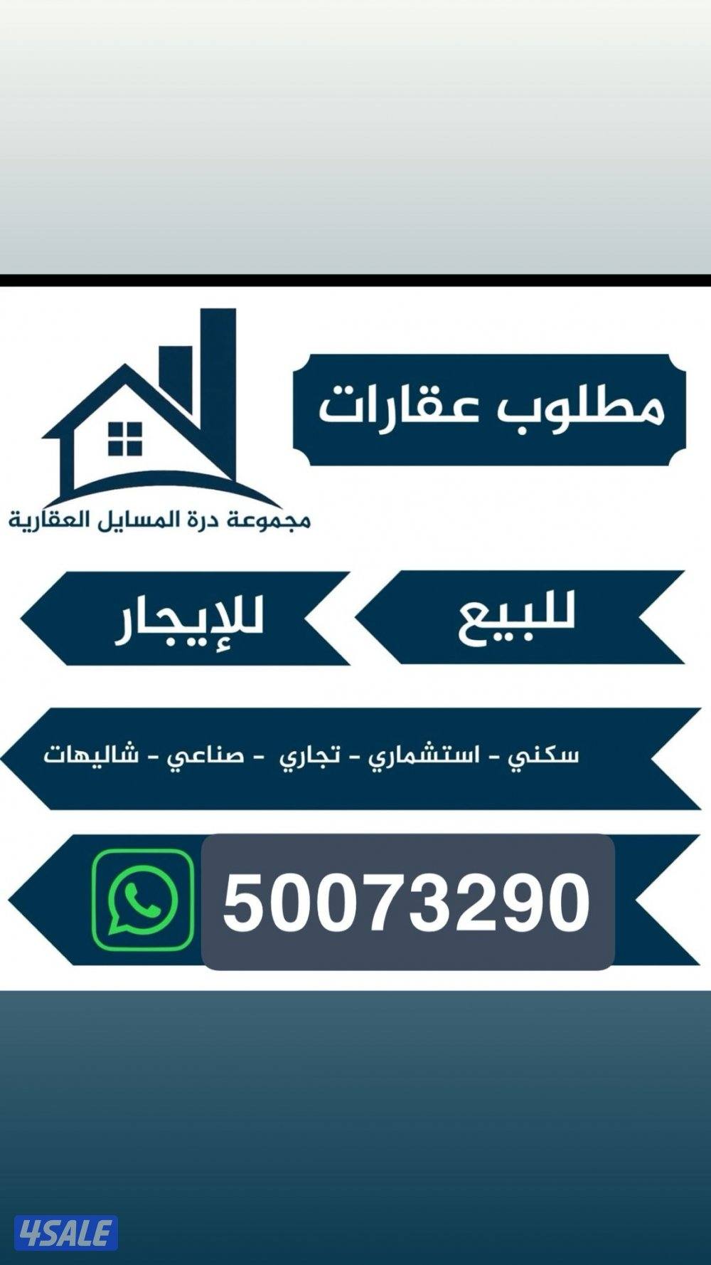 للإيجار شقق وادوار وبيوت جابر الاحمد0