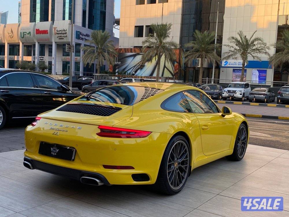 بورش كاريرا 911 موديل 2017 عداد 33 الف كيلو فقط تحت الكفاله شرط الفحص3