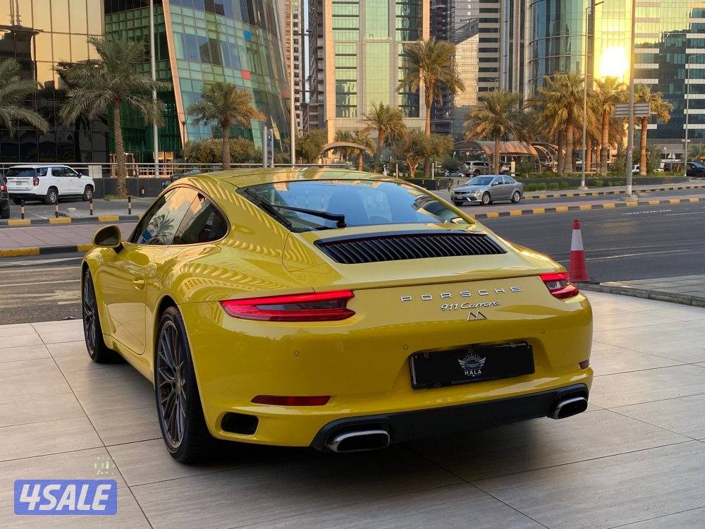 بورش كاريرا 911 موديل 2017 عداد 33 الف كيلو فقط تحت الكفاله شرط الفحص2