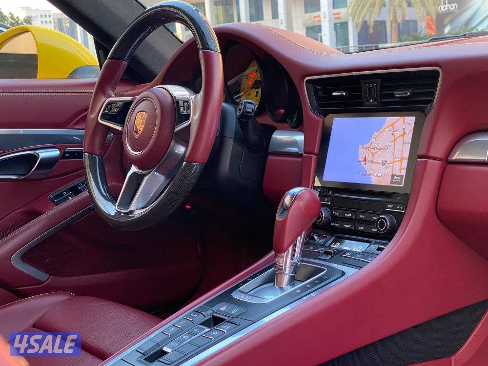 بورش كاريرا 911 موديل 2017 عداد 33 الف كيلو فقط تحت الكفاله شرط الفحص4