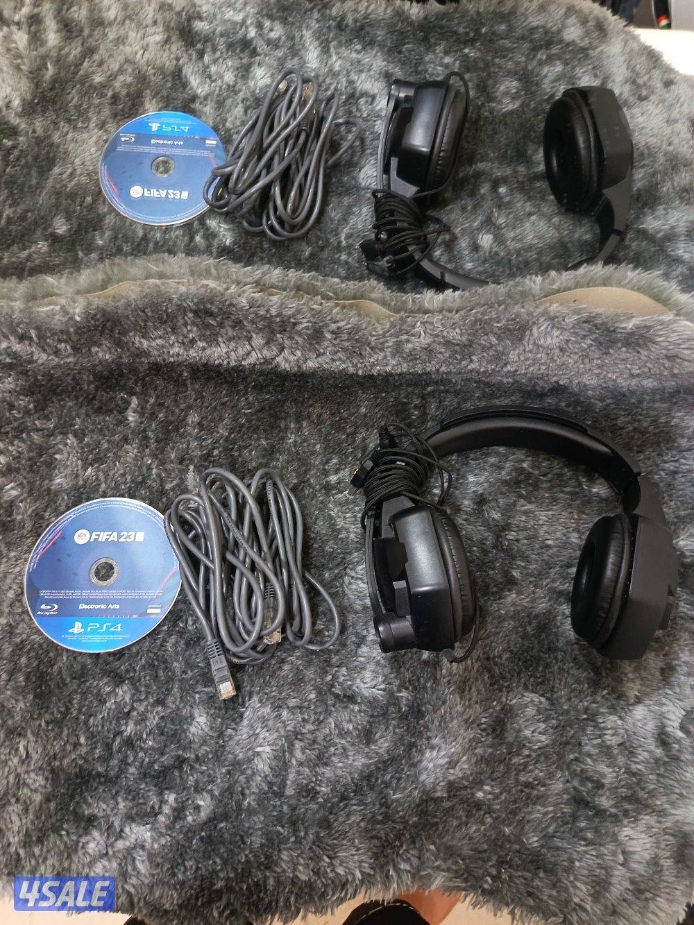 سيدي فيفا 23 مع سماعة و كبل  انترنت 3متر كلهم بثمانية1