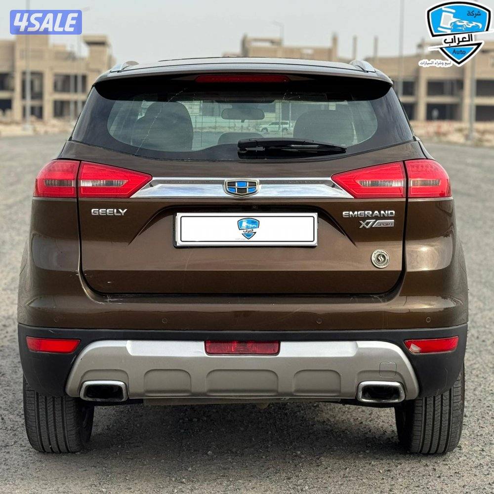 جيلى امجراند X7 20179