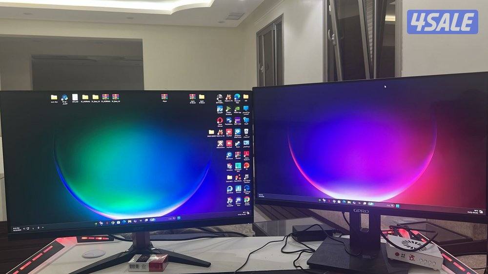 البيع بي سي كامل مع كرسي وطاوله2