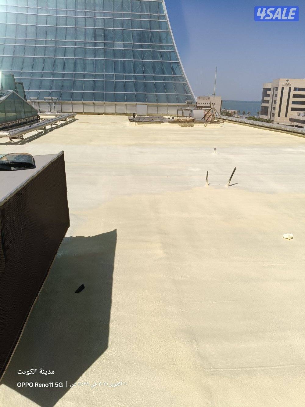 مقاول عازل لجميع انواع العازل والرش الامريكي ودكتات التكييف والكريبي و4