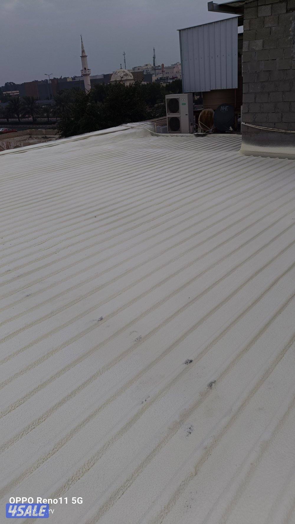 مقاول عازل لجميع انواع العازل والرش الامريكي ودكتات التكييف والكريبي و6