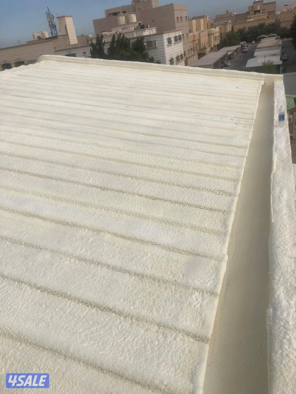 مقاول عازل لجميع انواع العازل والرش الامريكي ودكتات التكييف والكريبي و9