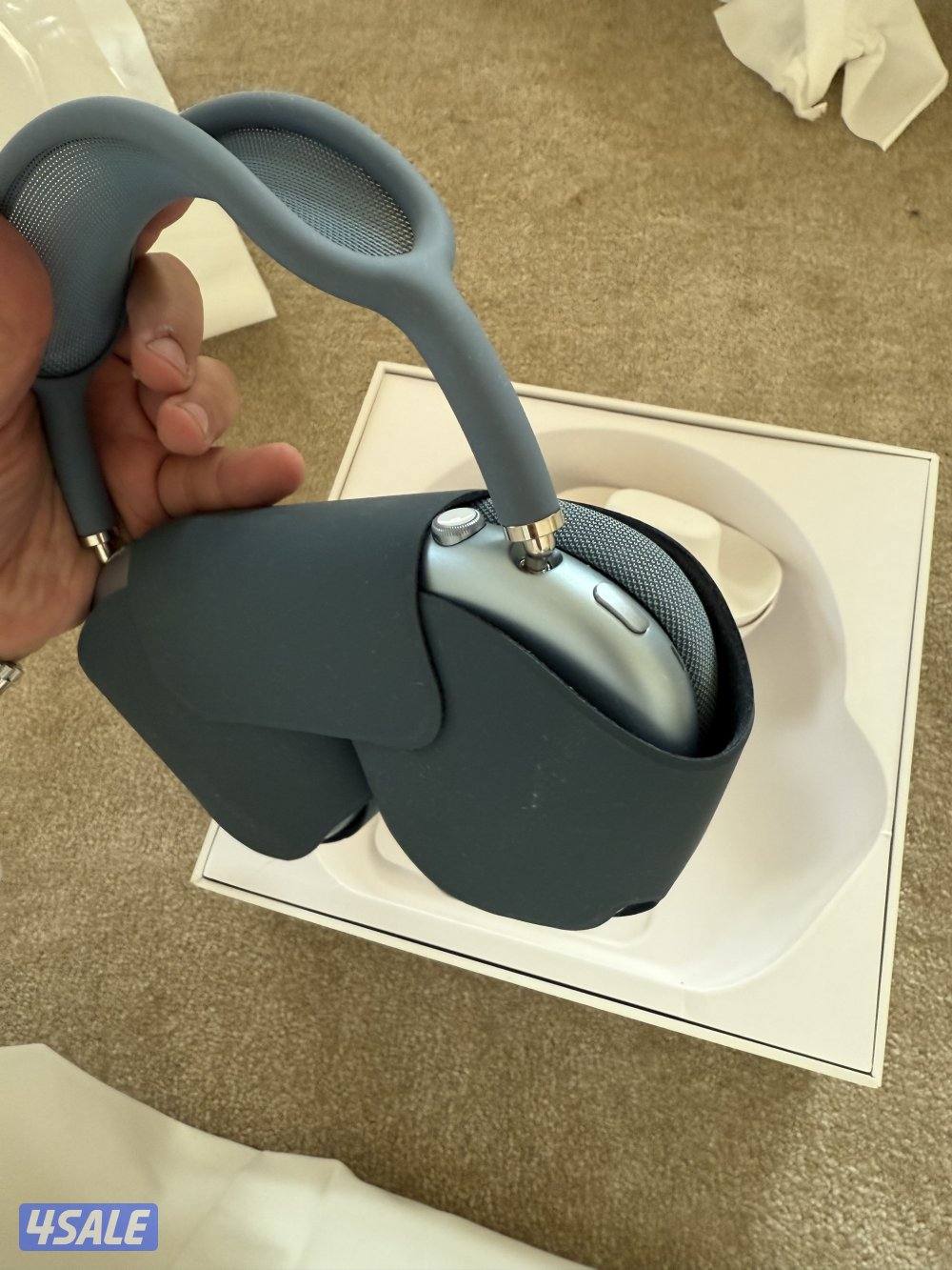 سلام عليكم سماعة ابل هاي كولتي عاليه الجوده صوت وعزل9