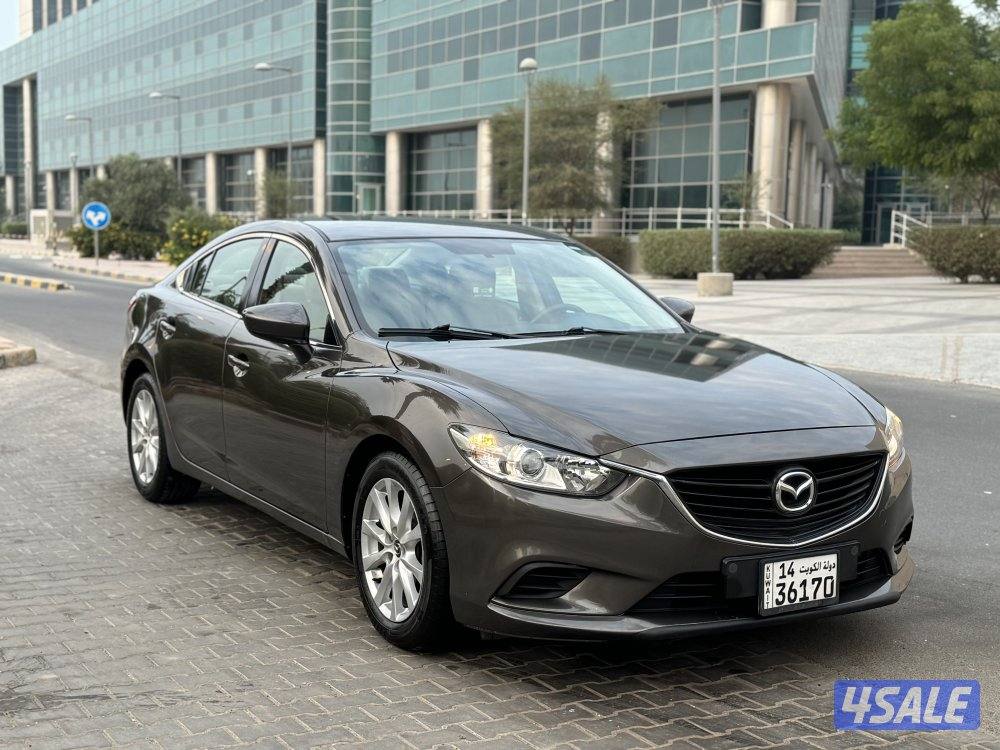 مازدا 6 موديل 2016 عداد 84 الف بحاله الوكاله1