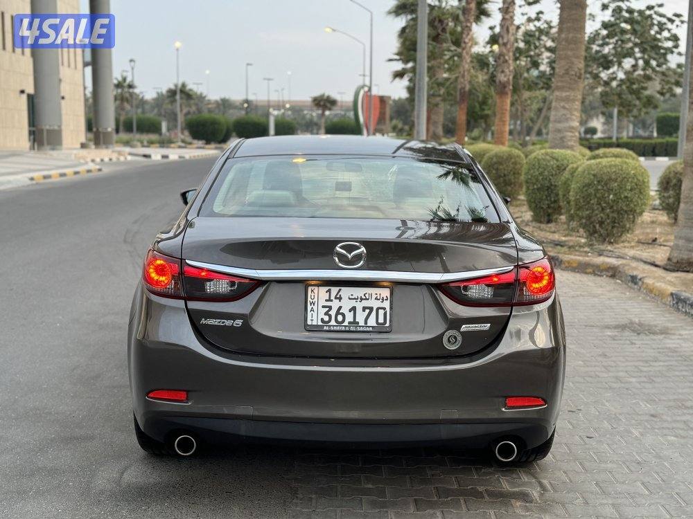 مازدا 6 موديل 2016 عداد 84 الف بحاله الوكاله4