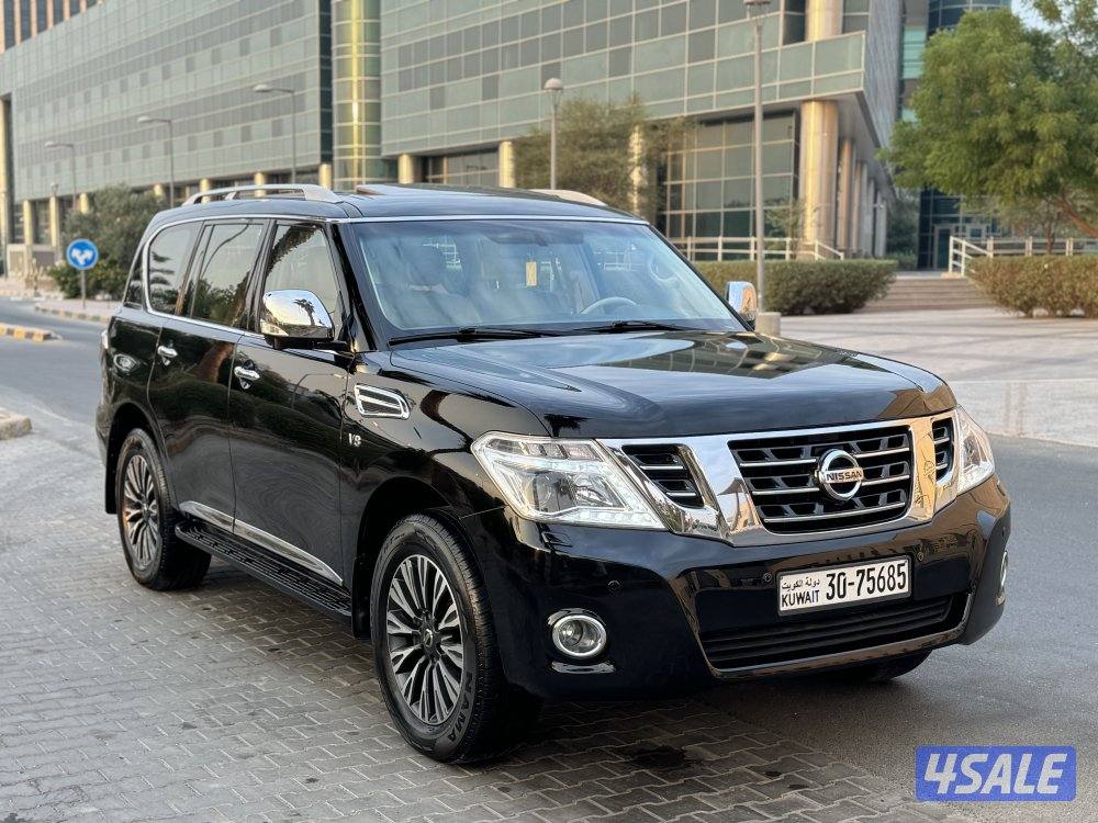 نيسان باترول بلاتنيوم سيتي موديل 2015 بحاله الوكاله1