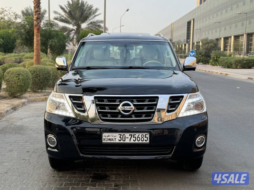 نيسان باترول بلاتنيوم سيتي موديل 2015 بحاله الوكاله2