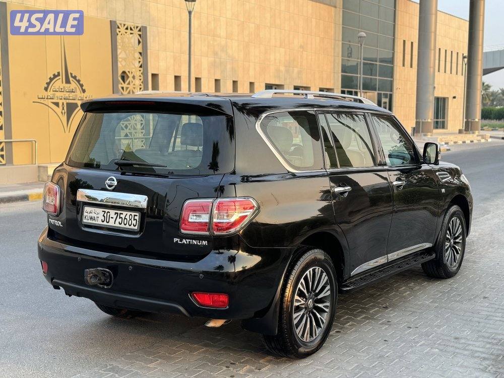 نيسان باترول بلاتنيوم سيتي موديل 2015 بحاله الوكاله3