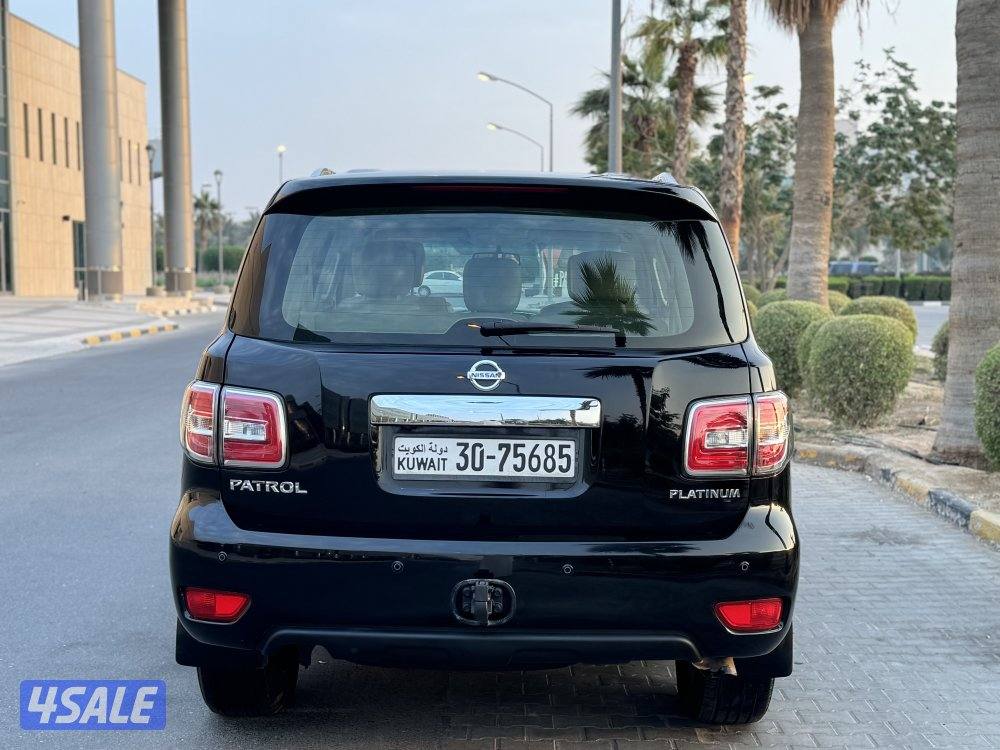 نيسان باترول بلاتنيوم سيتي موديل 2015 بحاله الوكاله4