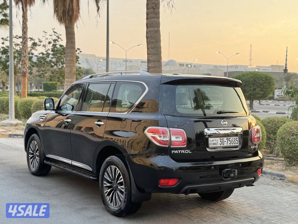 نيسان باترول بلاتنيوم سيتي موديل 2015 بحاله الوكاله6