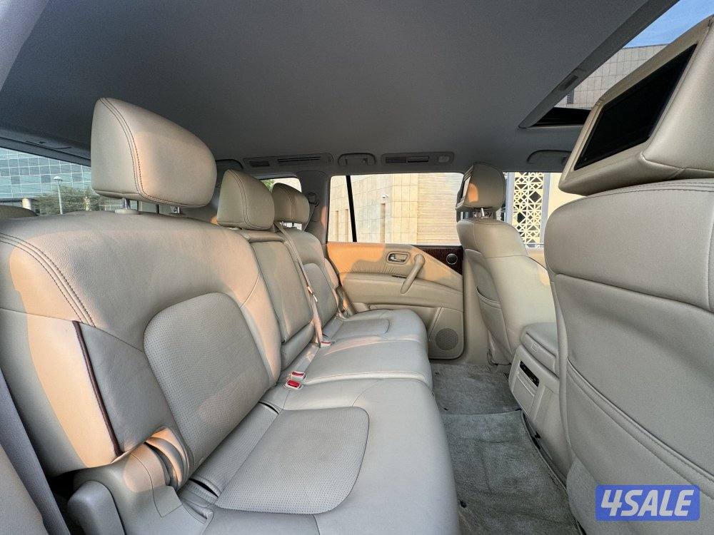 نيسان باترول بلاتنيوم سيتي موديل 2015 بحاله الوكاله8