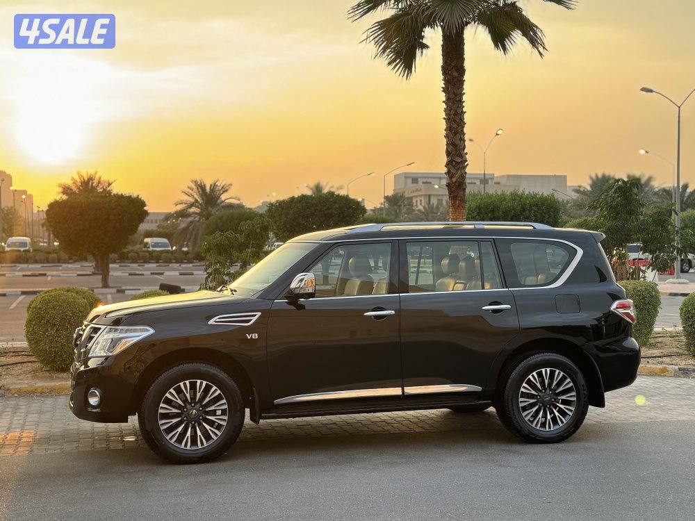 نيسان باترول بلاتنيوم سيتي موديل 2015 بحاله الوكاله10