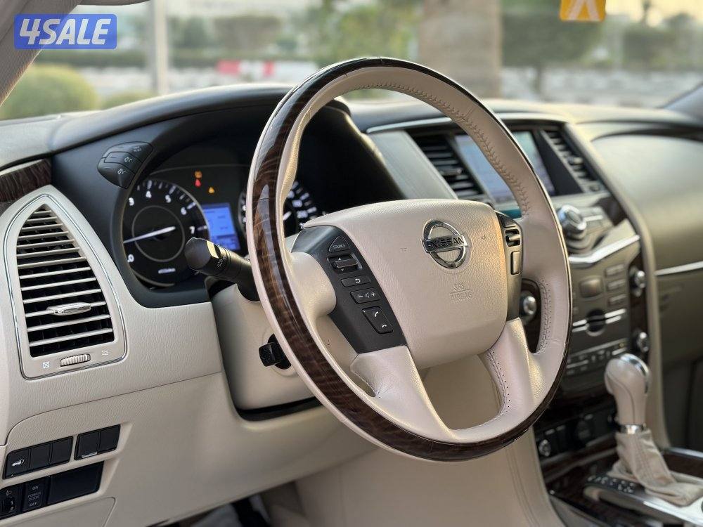 نيسان باترول بلاتنيوم سيتي موديل 2015 بحاله الوكاله15