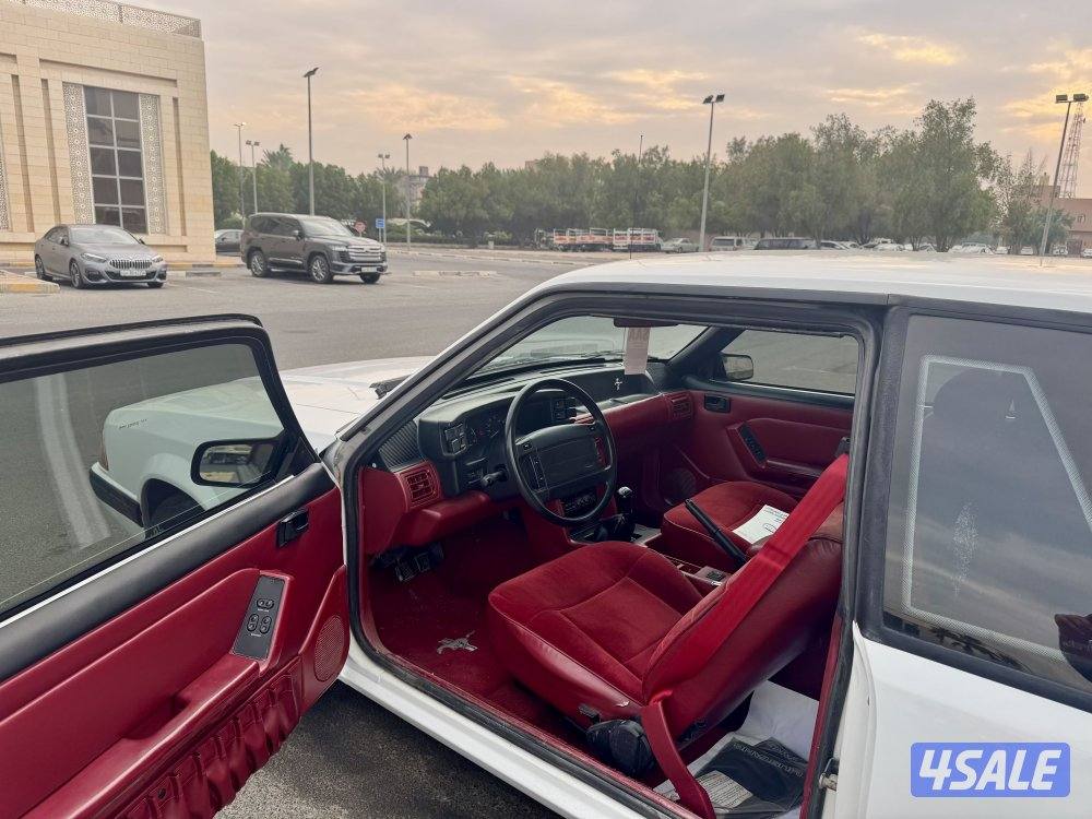 للبيع موستنق موديل 1991 Lx4