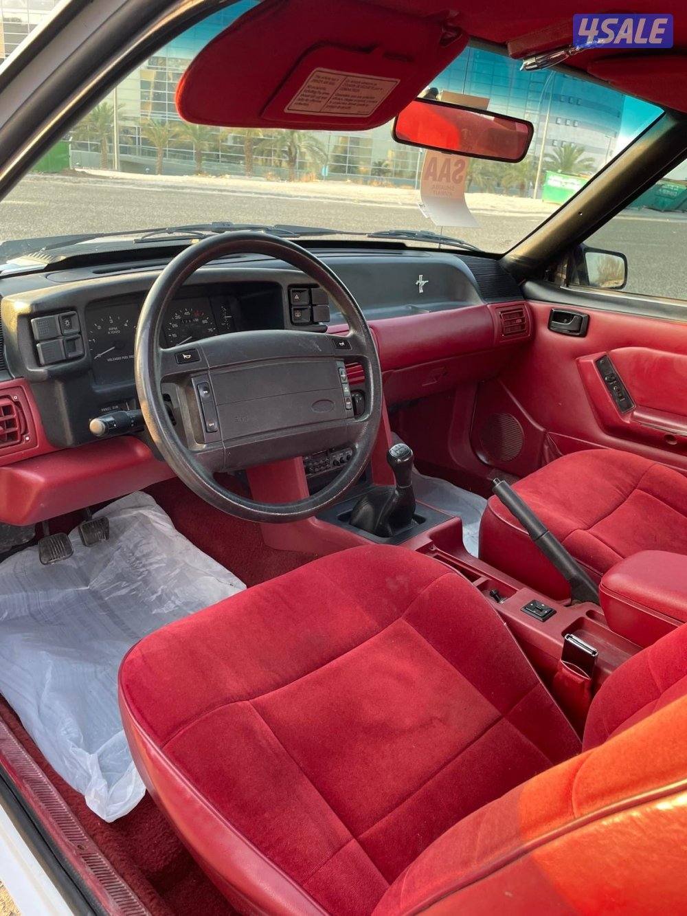 للبيع موستنق موديل 1991 Lx6