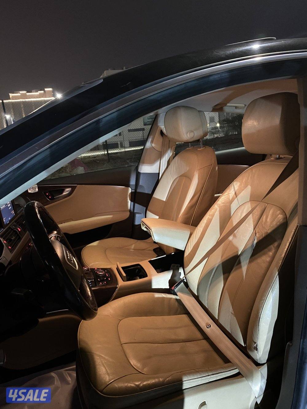 للبيع اودي A7 .شرط الفحص قير مكينه شاصي ماشيه 1820