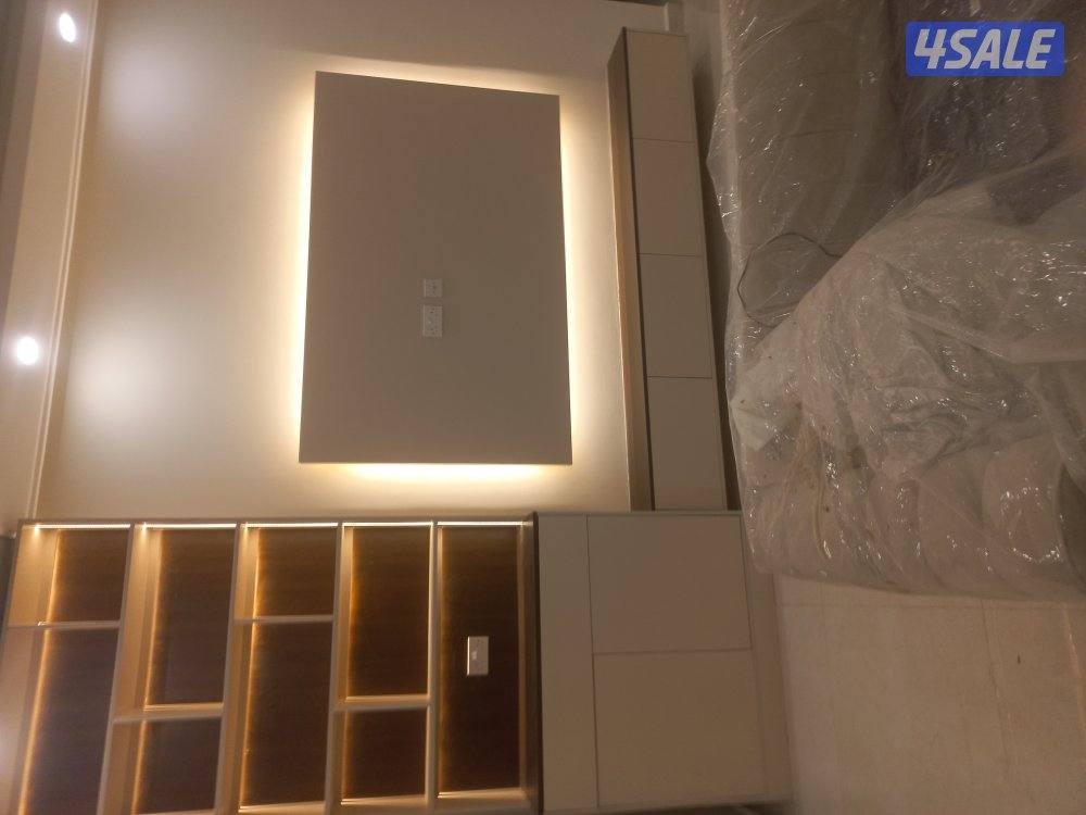 اثاث غرف الجلوس الديكورات وجبس بورد واصباغ وباركيه3