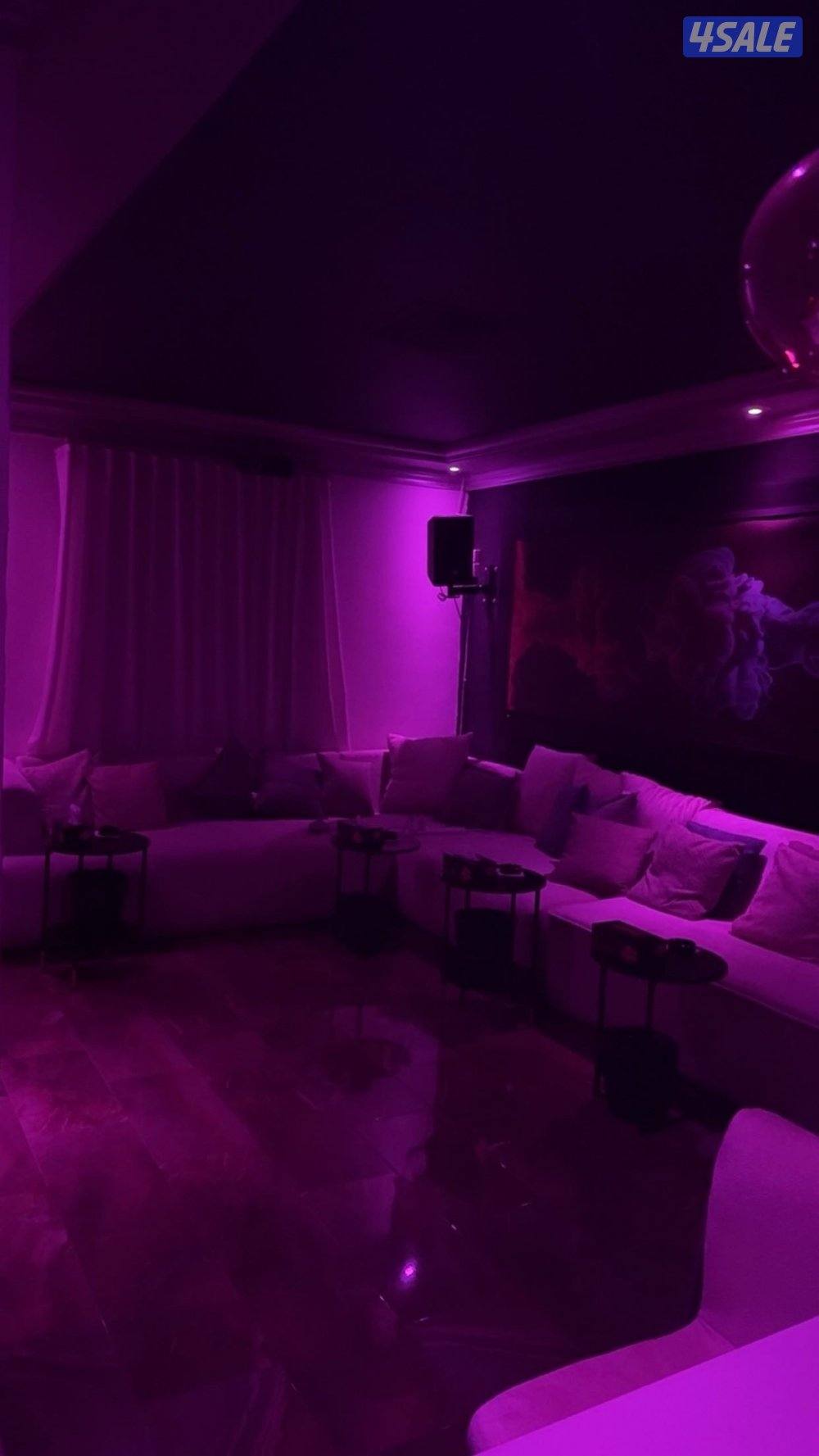 شقه غرفه وصاله مجهزه بالكامل سماعه وروز فبلر شغل متعوب عليه الخلو9001