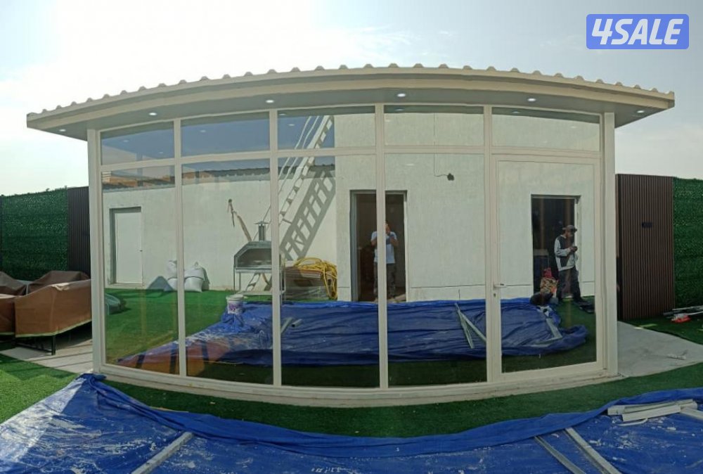 تركيب غرف ومطبخ وحمام من الواح ساندوتش بانل العازل الحراري9