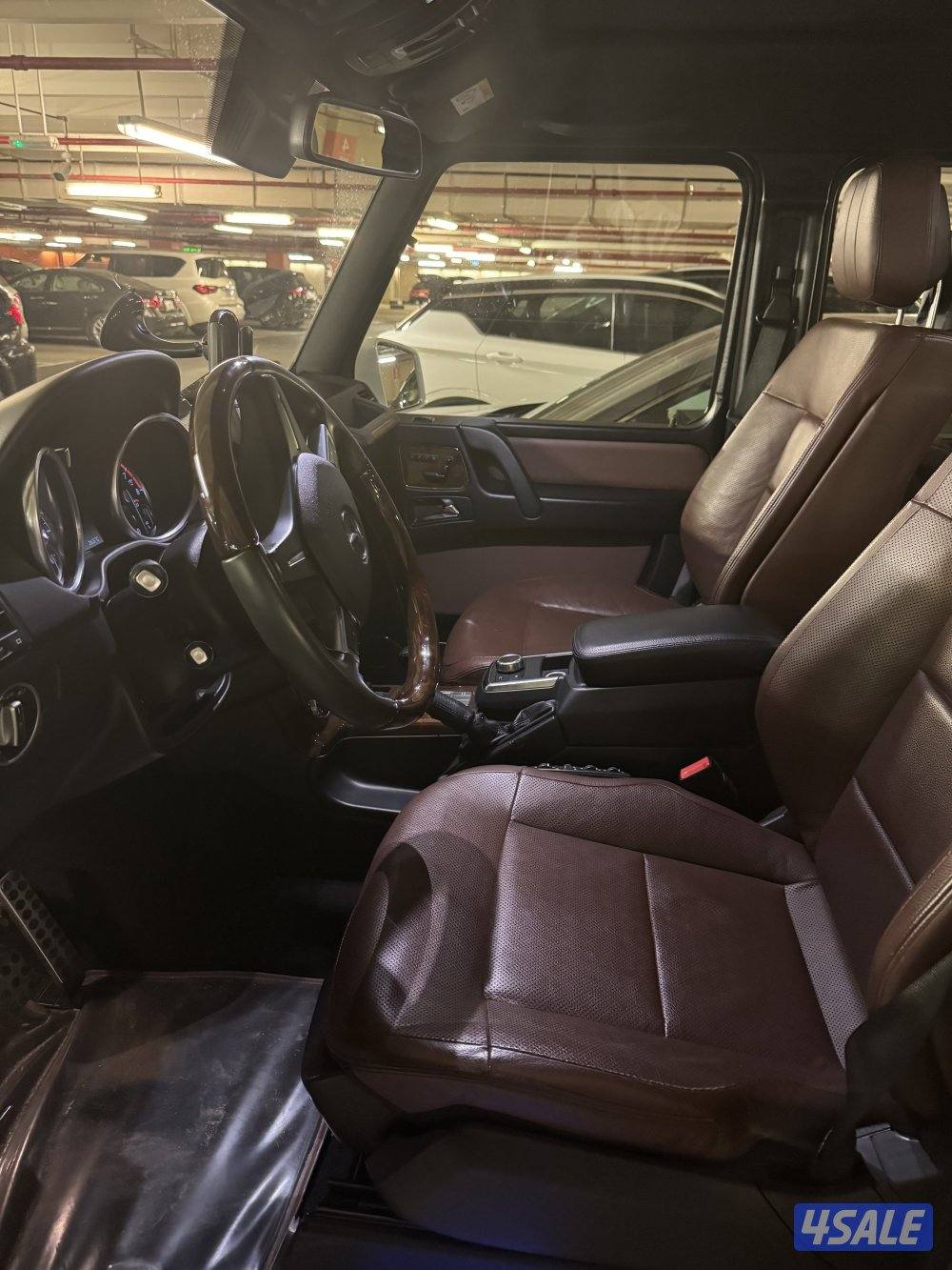 للبيع مرسيدس G 500 موديل 2015 ماشي 100 الف صبغ وكالة3