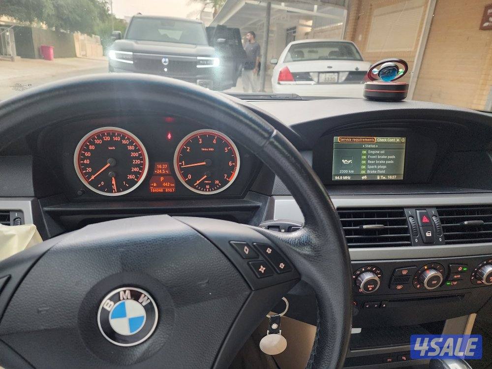 للبيع BMW 523I موديل ٢٠٠٧ السياره معمولها سيرفس كامل7