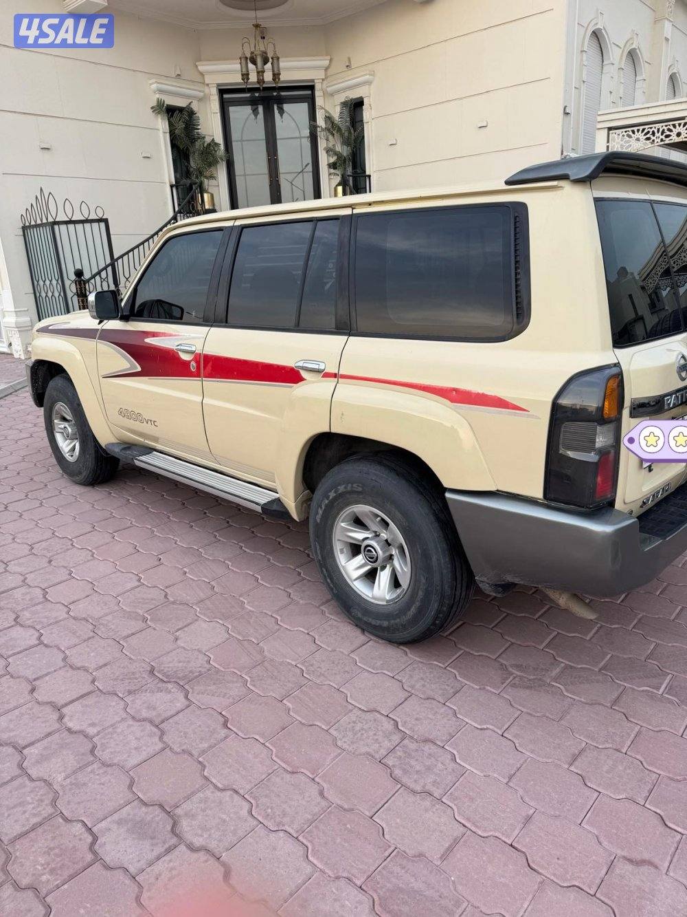 للبيع نيسان باترول فتك قير عادى بحاله ممتازه ماشى ٣٣٤٠٠٠ كم3