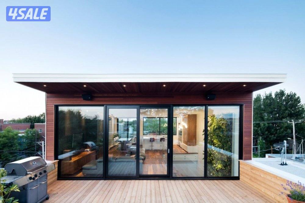 منزل صغير على السطح small house on the rooftop1