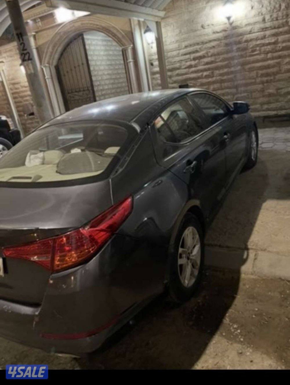 للبيع كيا اوبتيما موديل 2014 فيها راس مكينة القير والشاصي جيد1