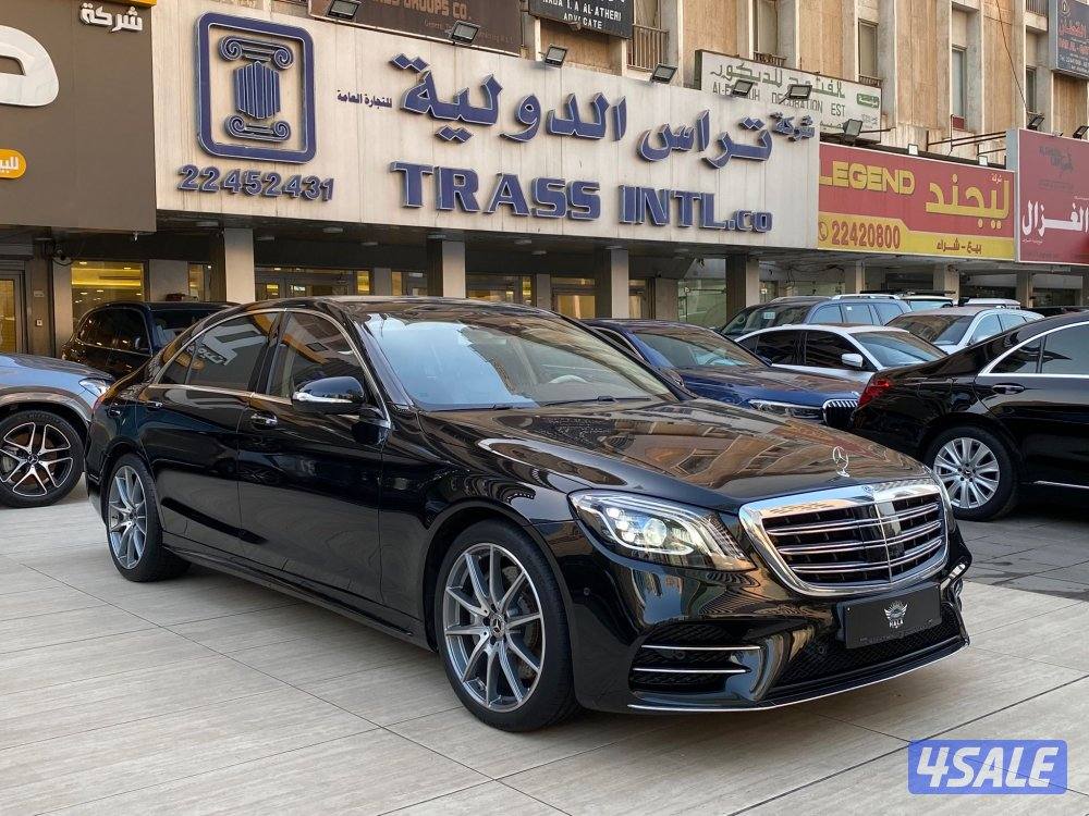 مرسيدس S450 موديل 2019 عداد 99 الف كيلو فقط وارد الوكاله شرط الفحص1